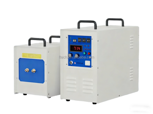 Four de fusion à petite échelle à induction haute fréquence 15KW 220V, type arbre, montage à chaud, forgeage à chaud - Product Image 3