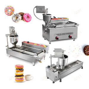 Máquina comercial para freír rosquillas a Gas, máquina dispensadora de rosquillas completamente automática con máquina para hacer rosquillas - Product Image 5