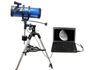 150/750EQ telescopio astronómico telescopio reflector con trípode montaje y oculares para adultos y los recién llegados a la astronomía - Product Image 6
