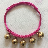 Collier en nylon tricoté pour animaux de compagnie avec clochette pour petits chiens et chats - Accessoires pour chiens et chats