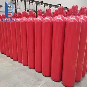 Bình chữa cháy ISO9809-1 45kg CO2 xi lanh 68L 150bar CO2 seamlss Thép Xi lanh khí