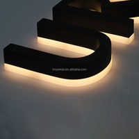 Letras 3D Luminosas LED Personalizadas a Prueba de Agua, Letreros de Publicidad y Decoración para Interiores y Exteriores