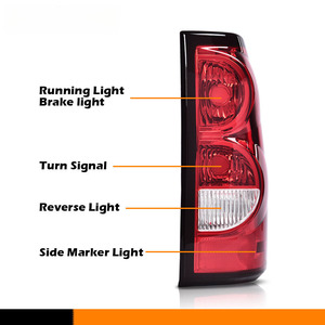 Pair Rear Tail <b>Lights</b> Brake Lamps 10366039 GM2800174 GM2801174 for 2003-2006 Chevrolet Chevy Silverado 1500 2500 3500 HD - Product Image 3