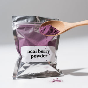 Cung cấp Nhà máy <span class=keywords><strong>GMP</strong></span> chứng nhận cấp thực phẩm <span class=keywords><strong>Acai</strong></span> Berry nước trái cây bột nước hòa tan chiết xuất từ quả trong túi bao bì - Product Image 2