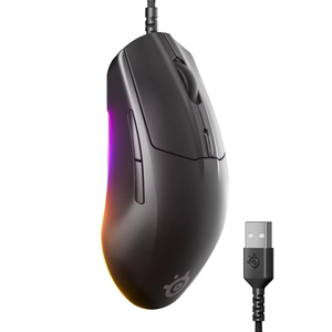 Ratón para Juegos con Cable Steelseries Rival 3 Gen 2 Original, Sensor Óptico TrueMove Core, 8500 CPI, Iluminación RGB - Product Image 1