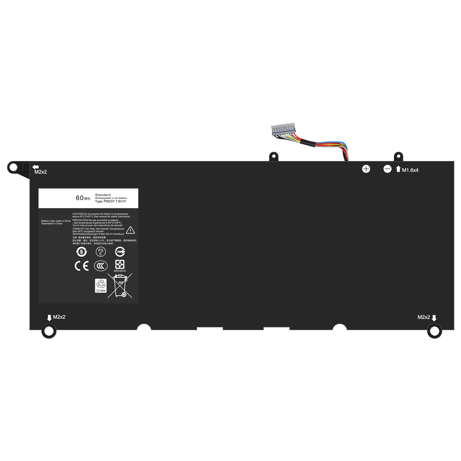 per Dell XPS 13-9343/9350/8350/P54G