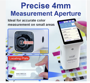 LS372 หน้าจอสัมผัสขนาด 4 มม. เครื่องวัดสีแบบควบคุมผ่านแอพพลิเคชั่น เครื่องวัดความแตกต่างของสี CIE LAB - Product Image 4