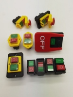 Interrupteur à bouton-poussoir d'urgence bouton poussoir de commande marche/arrêt fournisseurs d'interrupteurs magnétiques électriques