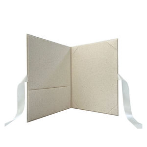 Protège-diplôme personnalisé en lin A4, porte-documents de remise de diplôme unisexe ODM, étui à certificat personnalisé pour la remise des diplômes, le bureau et l'école - Product Image 1