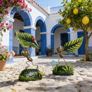Escultura Decorativa de Metal con Forma de Hormiga para Jardín, Arte para Exteriores, para Jardines y Parques - Product Image 6