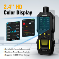 Détecteur multi-gaz marin 5 en 1 Bosean avec écran couleur, application Bluetooth, IP66, aspiration par pompe, pour gaz toxiques CH4, O2, CO, H2S, CO2, approuvé CCS