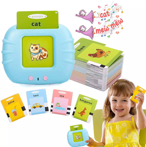 Cartes mémoire personnalisées avec impression, 224 mots, anglais, espagnol, arabe, <span class=keywords><strong>allemand</strong></span>, français, cartes parlantes, jouets éducatifs pour la maternelle, pour les tout-petits - Product Image 1