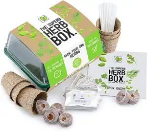 Sinh thái thân thiện làm vườn Kit với khu vườn nhỏ Tool Kit Herb Box breeder