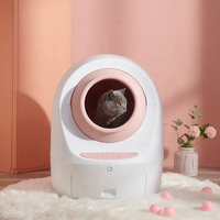 Bac à litière pour chat électrique automatique intelligent, autonettoyant, anti-pincement, isolation des odeurs, écologique, entièrement fermé, en PP