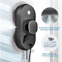 Nouveau Nettoyeur de Vitres Électrique Portable Sans Traces avec Détection Automatique des Bords et Effet de Polissage à Couverture Complète