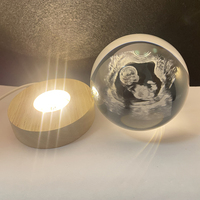 Lampe globe à neige personnalisée avec photo d'échographie, boule de cristal gravée avec image d'échographie sur mesure, écologique pour la maison