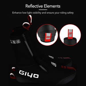 Couvre-chaussures de vélo imperméables coupe-vent chauds couvre-chaussures de vélo de route <span class=keywords><strong>VTT</strong></span> couvre-chaussures d'hiver protecteur - Product Image 5