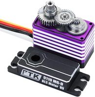 Servo numérique étanche sans balais PTK 100 kg 9110 MG-D 180 270 Programmable 1/5 1/8 1/10 Voiture RC à couple élevé en métal
