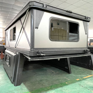 Camper pick-up tout-terrain en alliage d'aluminium BD CLOUD, coque de camping-car noire sur mesure avec intérieur - Product Image 6