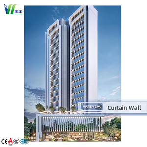 6 + 12 + 6 5 + 16 + 5 doppio argento basso-E parete di vetro isolante per grattacieli commerciali - Product Image 5