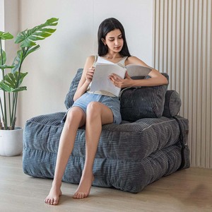 Sofá Cama Plegable Convertible en Oferta, con Almohada y Soporte para la Espalda, para Sala de Estar o Dormitorio - Product Image 5
