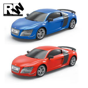 Coche de carreras teledirigido con licencia de fabricación JFY, modelo a escala <span class=keywords><strong>1</strong></span>/24, 2.4G, 4 canales, <span class=keywords><strong>RC</strong></span> Audi R8 <span class=keywords><strong>GT</strong></span>, juguetes de coches de carreras en venta - Product Image 4