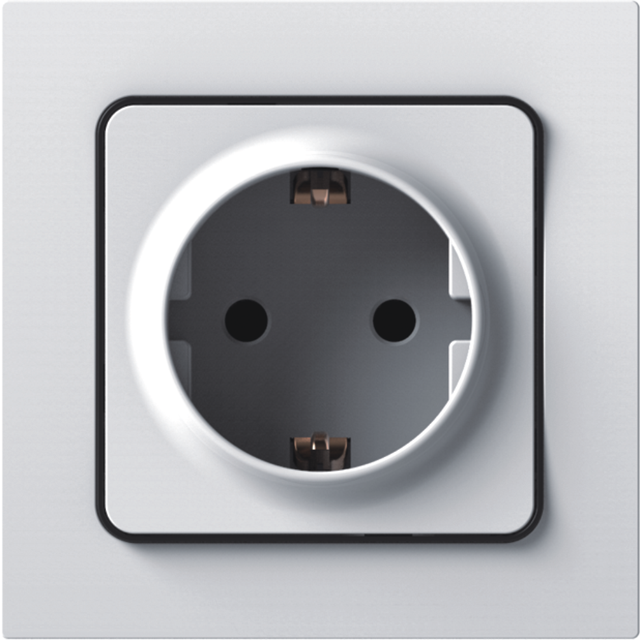 German Type Power Socket Hot Sale 16A 250V German Standard Wall Power Socket Outlet