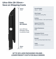 Projecteurs 10W-300W IP65 Éclairage Industriel Extérieur Étanche 6500K Haute Puissance CE RoHS