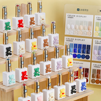 ZRKGEL Échantillon Gratuit 15ml 66 Couleurs Édition Spéciale Bouteille Ours Gel UV Non Toxique Longue Durée Kit Professionnel de Vernis à Ongles