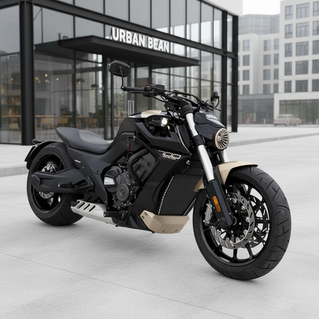 Benda Lfc 700 Four Stroke Water-Cooled Motorcycle Dual Front Disc 4-Piston Caliper ABS Single Rear Disc Brake Cruiser Motorbike