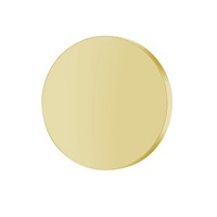 Miroir Titane Acier Plaque Circulaire Non Poreuse Gravure Décision Pièce Disque Pendentif Pièce Commémorative Pièce DIY