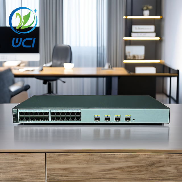 24-Port Gigabit PoE+ Web Managed Switch 4 SFP Slots New Enterprise Ready 10G Switch 2.5G Network Switches Stock