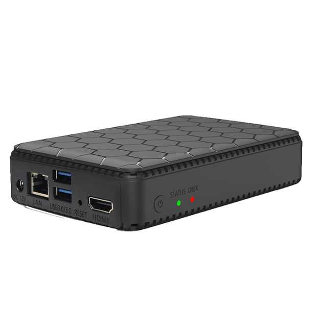 A3PRO 1-Bay NAS Network Attached Storage for 2.5" SSD and 3.5" HDD Personal Cloud Storage Home Office Data Backup Server