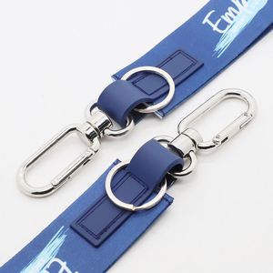Custom Women Empowerment Events Souvenir Personalized Sublimation Printed Logo Short <b>Lanyards</b> Polyester Lulu Keychain <b>Lanyards</b> - Product Image 2