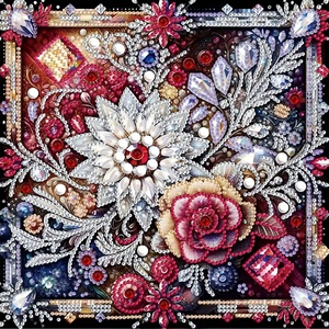 Kit de Peinture Diamant Xixi Personnalisé en Acrylique Forme Irrégulière, DIY Art Moderne Classique, Hibou Animal, Ensemble d'Artisanat Écologique - Product Image 3