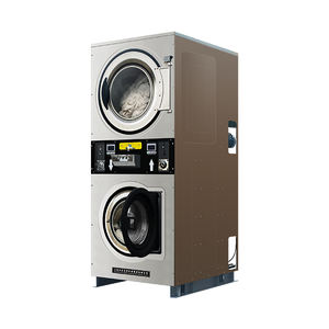 خدمة ذاتية عالية الكفاءة مع دفع العملات المعدنية والبطاقات والتطبيقات _ مجموعة الغسالة والمجفف للاستخدام التجاري - Product Image 3