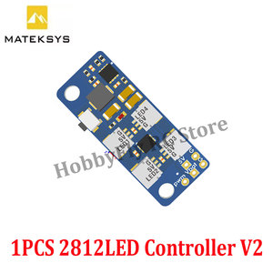 Controlador LED Matek System 2812 V2, Módulo de Control LED Metálico 2-6S con BEC de 5V, Luces 2812ARM-4 y 2812ARM-6, Fabricado en Guangdong, China - Product Image 3