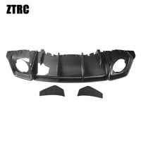 Convient pour Audi R8 2022-2026, diffuseur de pare-chocs arrière en fibre de carbone style Paktech-Z, vente directe d'usine