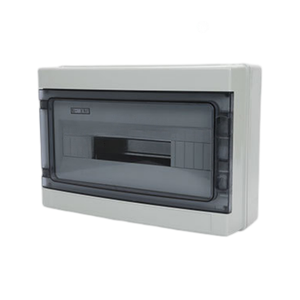 4 Way IP65 Waterproof Distribution Box ABS Plastic Electrical Panel w/ Transparent Cover - Product Image 4