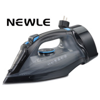 Nouveau Fer à Vapeur de Voyage OEM en Gros avec Cordon Rétractable, Semelle en Céramique, Jet de Vapeur Puissant, Protection Contre la Surchauffe, Prise VDE, Cordon de 1,8 m