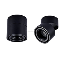 Spot lumineux LED rotatif avec structure en Surface, imperméable conforme à la norme IP44, éclairage d'intérieur réglable, luminaire pour magasin, hôtel ou usage Commercial, 7/10W 12W