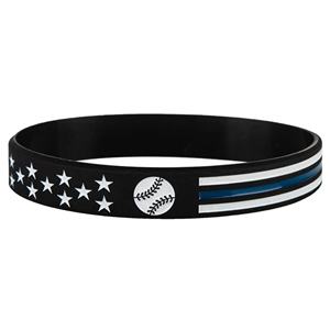 สายรัดข้อมือโปรโมชั่นพร้อมโลโก้ซิลิโคนรักษ์โลกที่ปรับแต่งได้ สายรัดข้อมือซิลิโคนคุณภาพสูงสำหรับเล่นกีฬา - Product Image 2