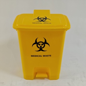 Contenedor de Residuos Clínicos de Alta Resistencia para Hospital, 20L 30L, a Prueba de Fugas, con Pedal - Product Image 6
