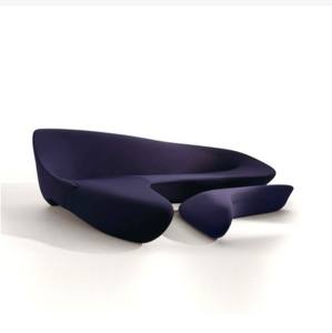<span class=keywords><strong>Zaha</strong></span> Hadid moderno contemporáneo Luna sofá Silla de ocio muebles para el hogar sistema de media consola para apartamento comedor Hotel al aire libre - Product Image 5