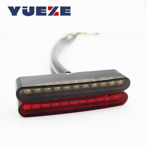 摩托车改装11LED尾灯<span class=keywords><strong>12V</strong></span>刹车灯电动滑板车自行车刹车尾灯防水尾灯 - Product Image 1