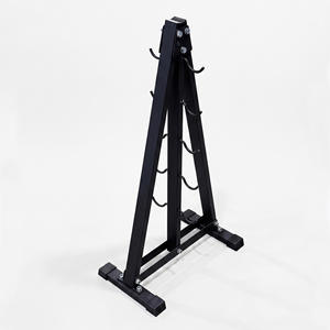 Rak Penyimpanan Alat Lat Pulldown dengan Pengait Tugas Berat, Pengatur Aksesori Gym dari Baja untuk Alat Kabel - Product Image 4