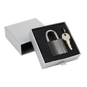 Black Travel Locks Convenient and Secure Padlock for <b>Luggage</b> and Bags - Product Image 3