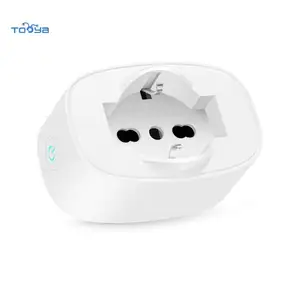 Tuya Italia Wifi Smart Plug Zigbee Tasmota untuk Espressif ESP8266 ESP32 Chipset Firmware Flash Kustom Tooya BSD60 16A Smart Socket