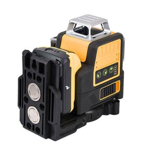 グリーン360度自動水平調整4D回転式DIY工業用電池式レーザーレベル12水平垂直クロス測定ツール - Product Image 6