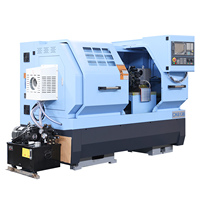 Tour CNC CK6150 à banc plat et banc incliné, type robuste, haute précision, machines-outils